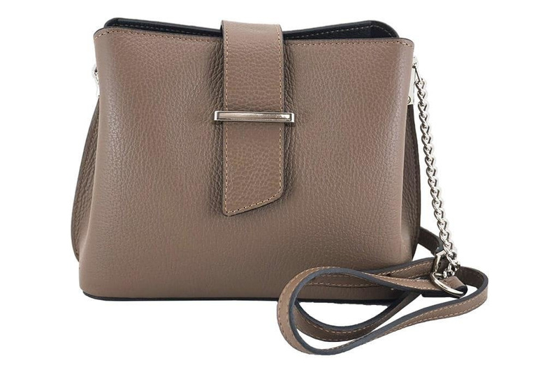 Torebka wizytowa na ramię Barberinis Brązowa jasna