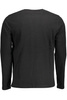 US POLO T-SHIRT MĘSKI Z DŁUGIM RĘKAWEM CZARNY
