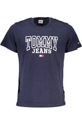 NIEBIESKI T-SHIRT MĘSKI Z KRÓTKIM RĘKAWEM TOMMY HILFIGER