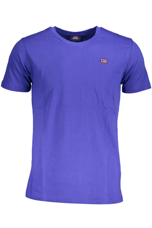 Norway 1963 M�SKA KOSZULKA Z KR�TKIM R�KAWEM NIEBIESKA