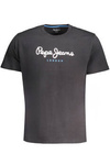 MĘSKA KOSZULKA Z KRÓTKIM RĘKAWEM PEPE JEANS CZARNA