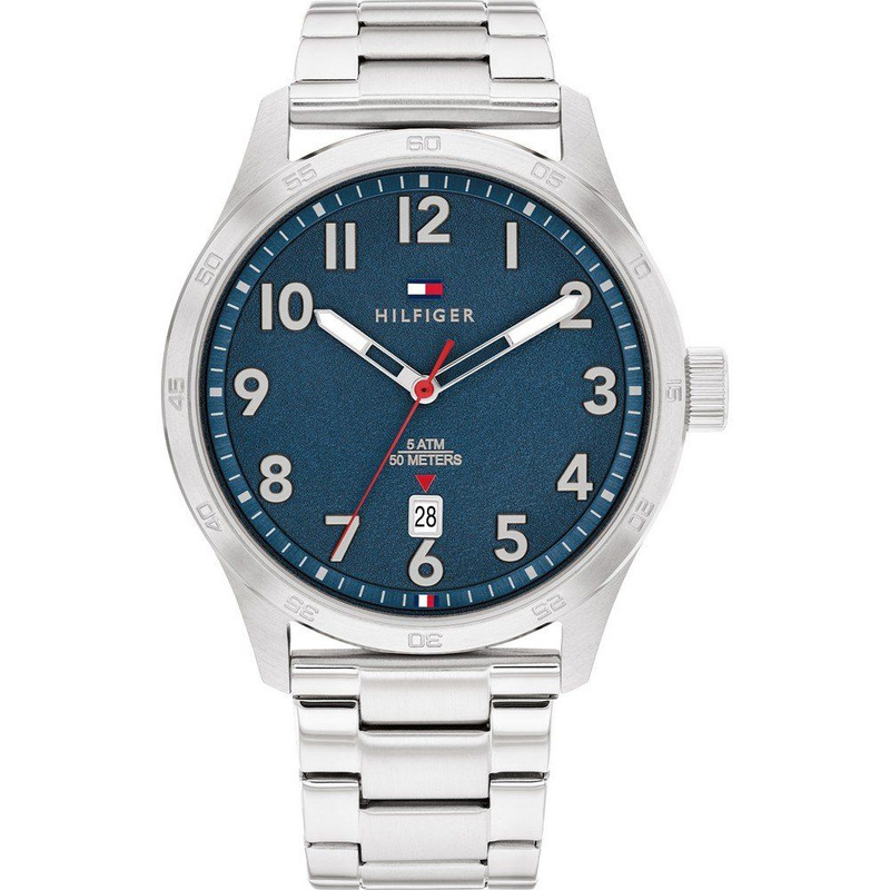 Zegarek TOMMY HILFIGER 1710563. Kwarcowy, Kolor niebieski. Mężczyzna.