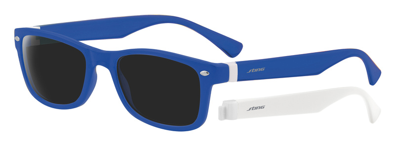 Okulary STING SS64705007T8. Okulary przeciwsłoneczne, Kolor niebieski. Mężczyzna.