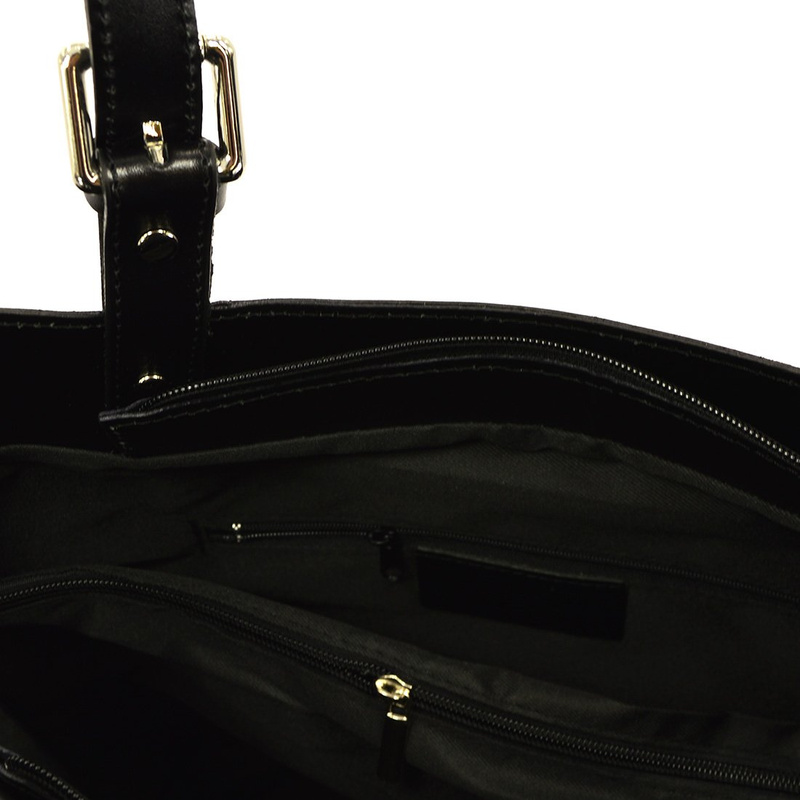 Vera Pelle damska shopperbag duża skóra naturalna torebka na ramię