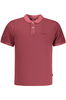 PEPE JEANS MĘSKA KOSZULKA POLO Z KRÓTKIM RĘKAWEM, CZERWONA