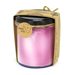 Świeca sojowa marmurkowa Czarne Winogrono