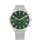 Zegarek TOMMY HILFIGER 1710499. Kwarcowy, Kolor zielony. Mężczyzna.
