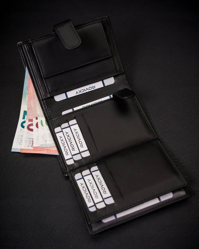 Stylowy Męski rozbudowany portfel RFID 4U Cavaldi