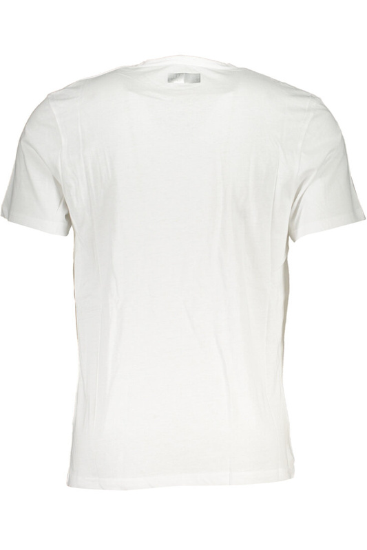 NIEBIESKI T-SHIRT MĘSKI Z KRÓTKIM RĘKAWEM BIKKEMBERGS