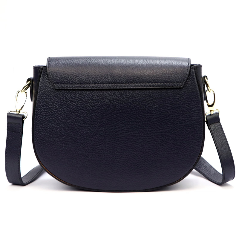 Gregorio damska listonoszka torebka przez ramię skóra naturalna z kieszenią