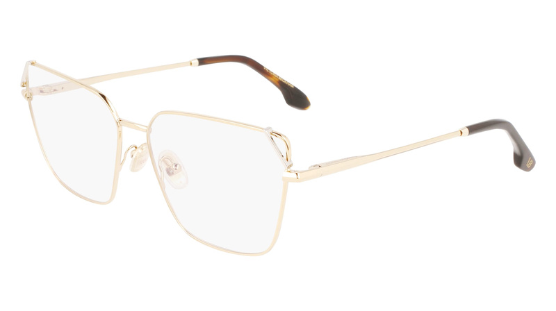 Okulary VICTORIA BECKHAM VB21265815716. EYEGLASSES, Kolor złoty. Kobieta.