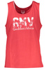 GIAN MARCO VENTURI MĘSKI CZERWONY TANK TOP