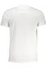 T-SHIRT MĘSKI Z KRÓTKIM RĘKAWEM KLASY CAVALLI BIAŁY