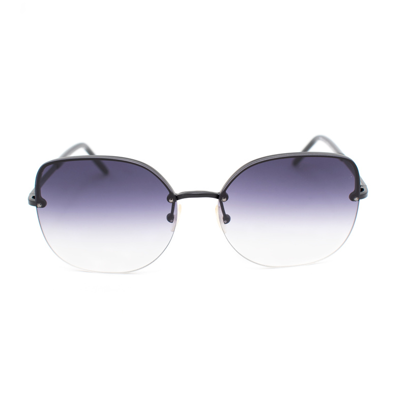 Okulary JPLUS JP3039-01. Okulary przeciwsłoneczne, Kolor czarny. Kobieta.
