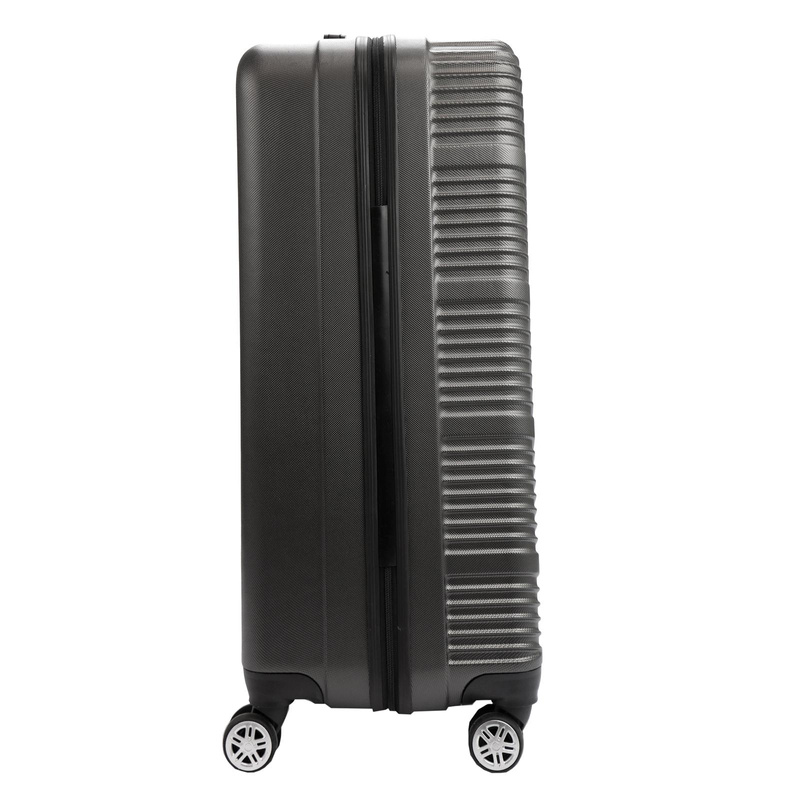 Gravitt zestaw 3 walizek podróżnych na kółkach materiał ABS zamek na kod