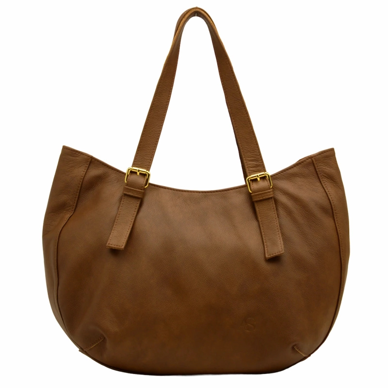 Voyager Torebka Skórzana Damska Shopperbag Duża A4 Na Ramię Do Ręki