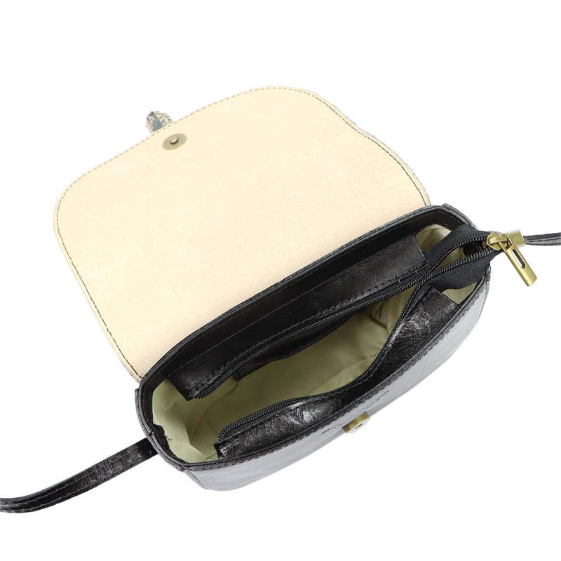 Gregorio damska listonoszka skóra naturalna torebka przez ramię z kieszenią