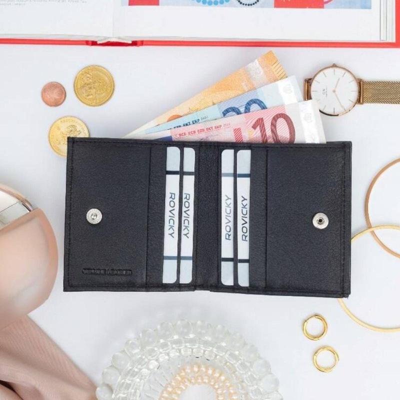 Skórzany męski portfel Rovicky R-23-26-LFN