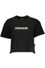 T-SHIRT DAMSKI Z KRÓTKIM RĘKAWEM NAPAPIJRI CZARNY