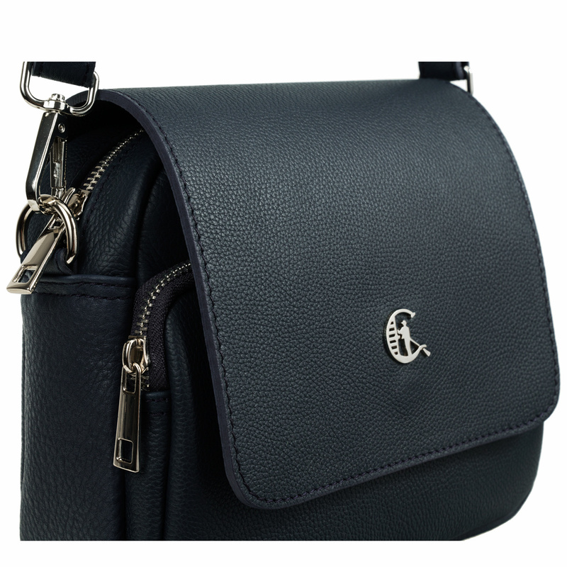 Skórzana listonoszka Canaletto z klapką – elegancja, funkcjonalność i trwałość na co dzień TD655s238