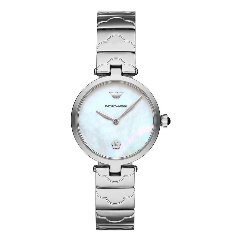 Zegarek ARMANI AR11235. Kwarcowy, Kolor PEARLY. Kobieta.