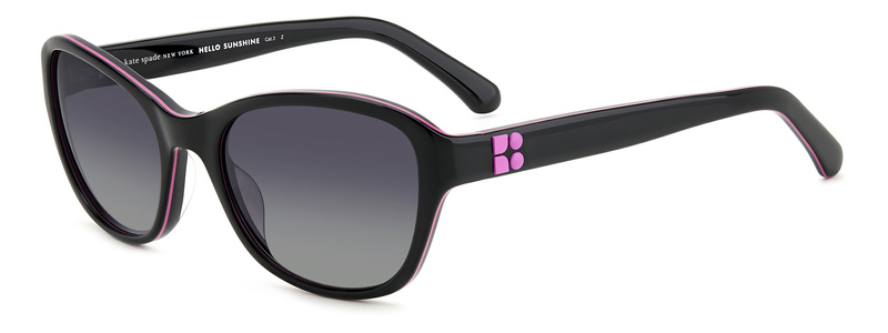 Okulary KATE SPADE GOLDA-G-S-807. Okulary przeciwsłoneczne, Kolor czarny. Kobieta.