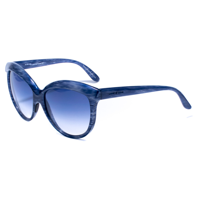 Okulary ITALIA INDEPENDENT 0092-BH2-022. Okulary przeciwsłoneczne, Kolor niebieski. Kobieta.