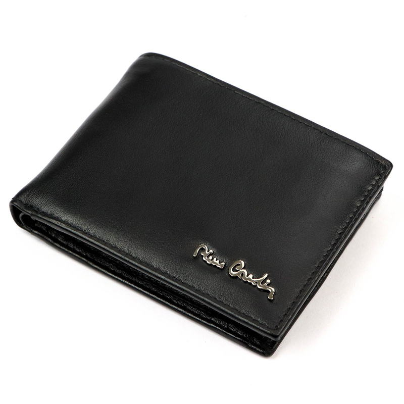 Pierre Cardin portfel męski skóra naturalna rozbudowany składany z RFID