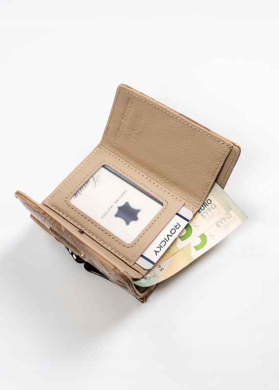 Damska zgrabna portmonetka z RFID 4U Cavaldi