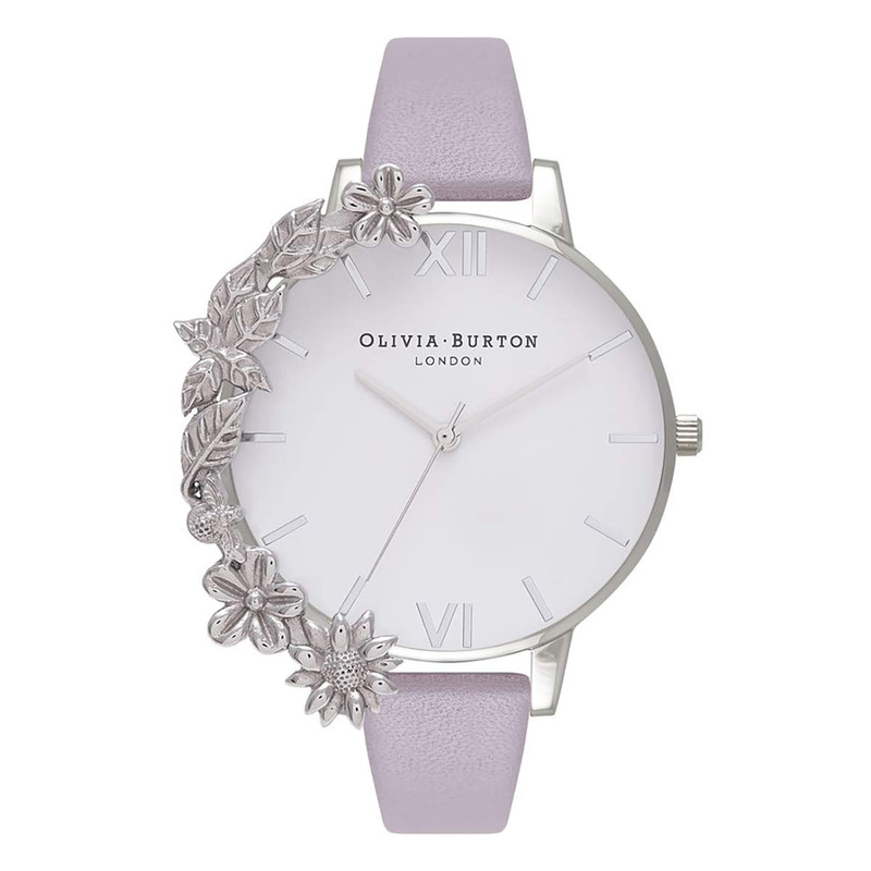 Zegarek OLIVIA BURTON OB16CB05. Kwarcowy, Kolor biały. Kobieta.