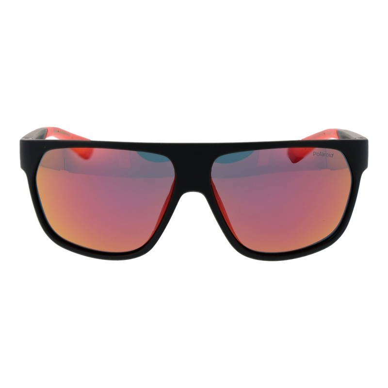 Okulary POLAROID PLD7053S60BLX. Okulary przeciwsłoneczne, Kolor czarny. Mężczyzna.