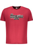 MĘSKA KOSZULKA Z KRÓTKIM RĘKAWEM PEPE JEANS, CZERWONA