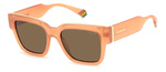 Okulary POLAROID PLD6198SX733. Okulary przeciwsłoneczne, Kolor pomarańczowy. Unisex.
