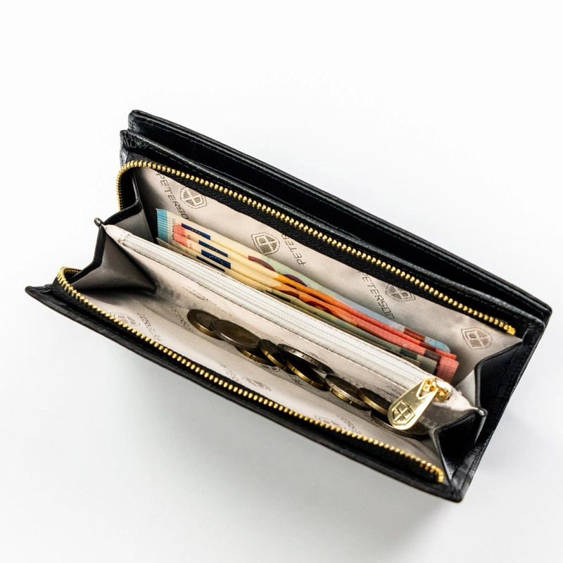 Skórzany damski portfel Peterson PTN PS1431-MLF