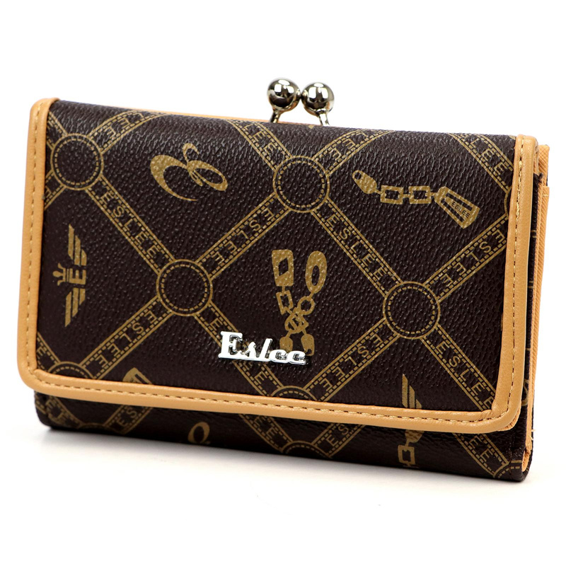 Damski portfel ze skóry ekologicznej Eslee 8905