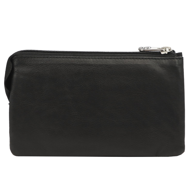 Gregorio damska portmonetka skóra naturalna duży portfel zasuwany