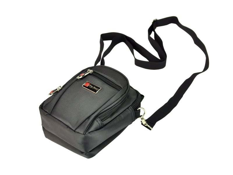 Bag Street męska saszetka na ramię materiałowa z kieszeniami torba miejska