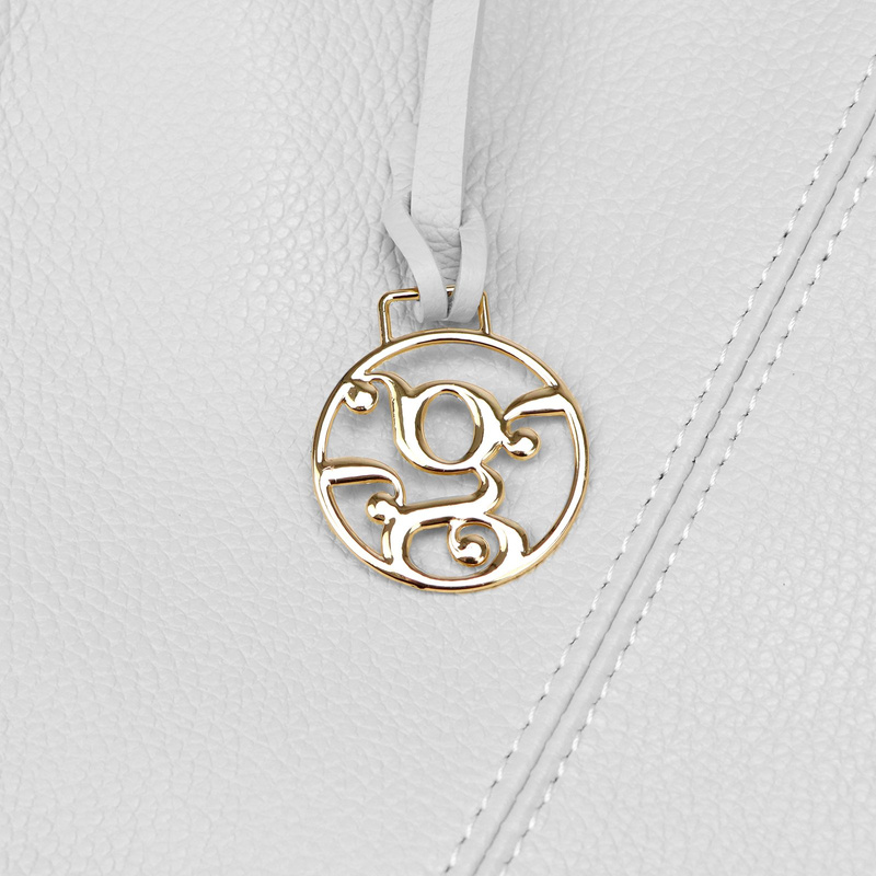 Gregorio pojemna damska torebka na ramię skóra naturalna shopperbag