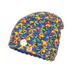 Zimowa ciepła czapka Handmade