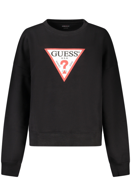 GUESS JEANS BLUZA BEZ ZAMKA DAMSKA CZARNA