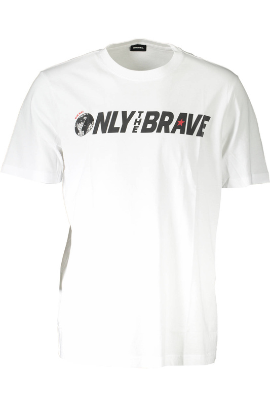 KOSZULKA Z KR�TKIM R�KAWEM DIESEL M�SKA BIA�A