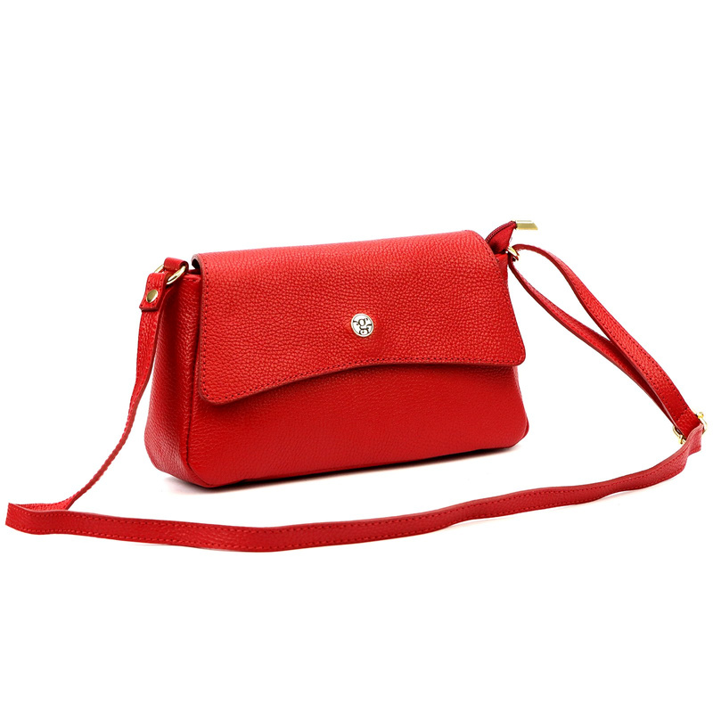 Gregorio damska miejska listonoszka skóra naturalna torebka przez ramię