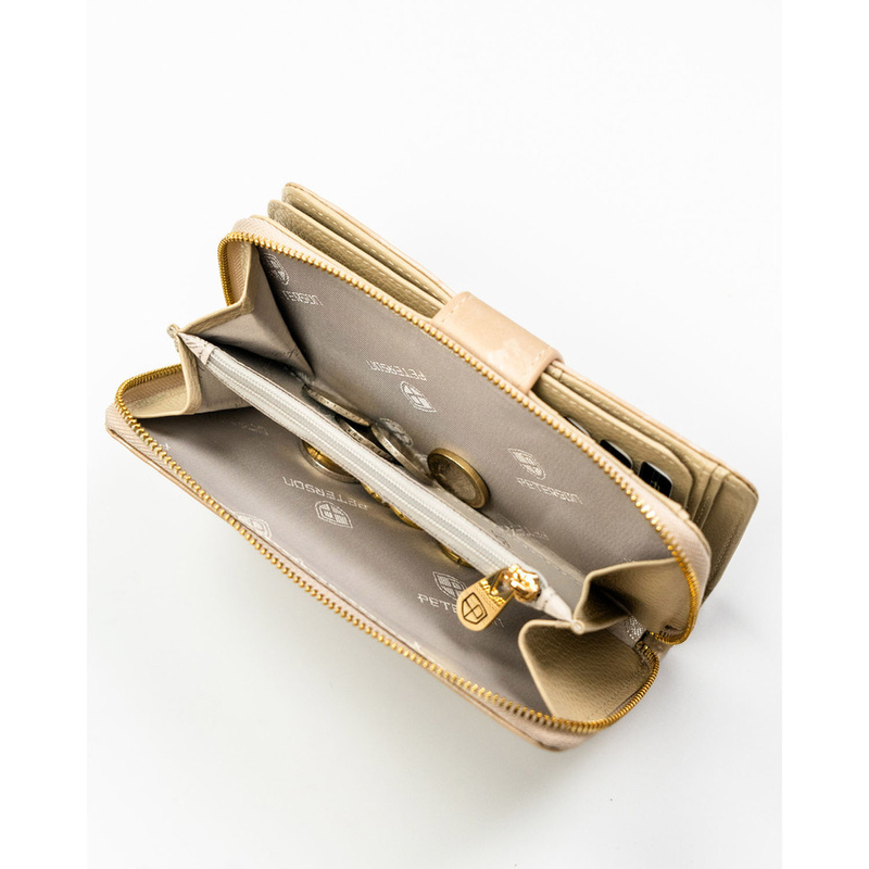 Skórzany damski portfel Peterson PTN PS116-MLF