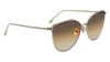 Okulary VICTORIA BECKHAM VB209S-708. Okulary przeciwsłoneczne, Kolor złoty. Kobieta.