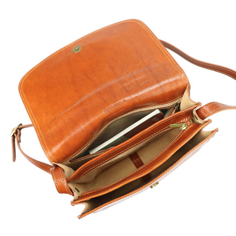 Florence Damska listonoszka skórzana klasyczna torebka przez ramię