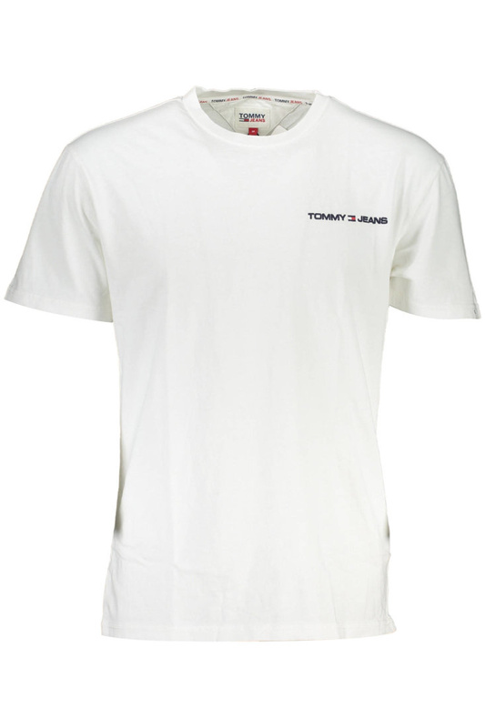 BIAŁY T-SHIRT MĘSKI Z KRÓTKIM RĘKAWEM TOMMY HILFIGER
