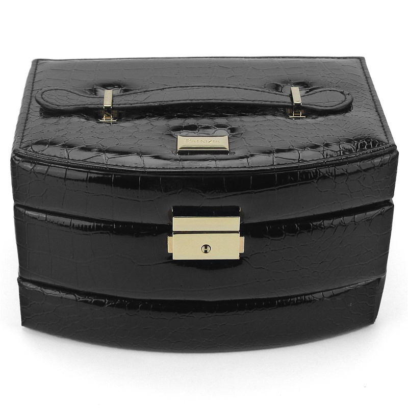 PATRIZIA szkatułka na biżuterię damski kuferek skóra ekologiczna