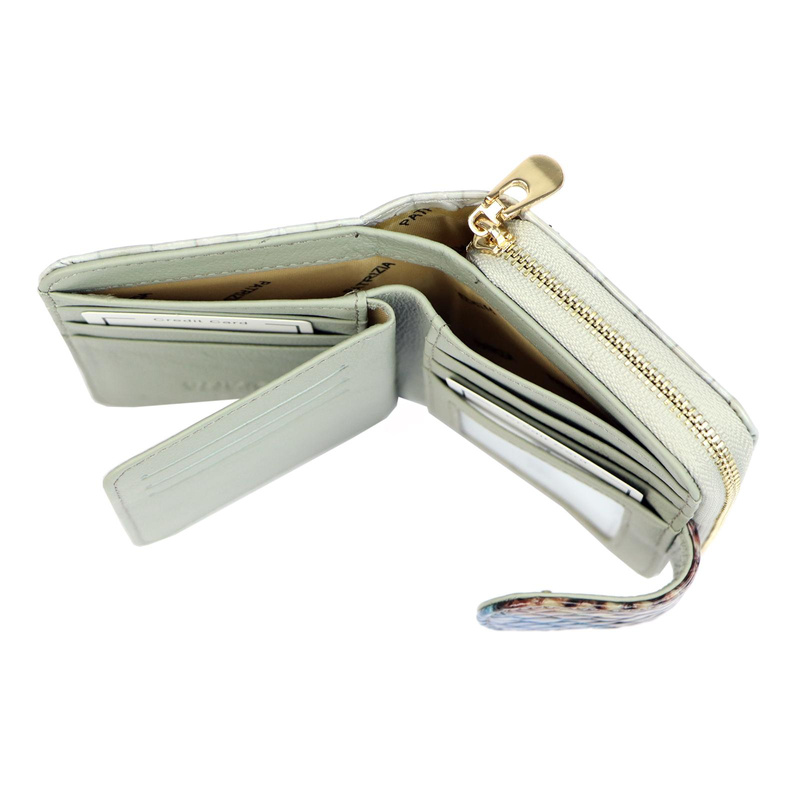 PATRIZIA damski portfel skóra naturalna pionowa portmonetka system RFID