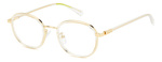 Okulary POLAROID PLDD475GLOJ. Okulary, Kolor złoty. Unisex.