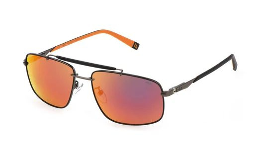 Okulary FILA SFI210V60K56R. Okulary przeciwsłoneczne, Kolor szary. Mężczyzna.